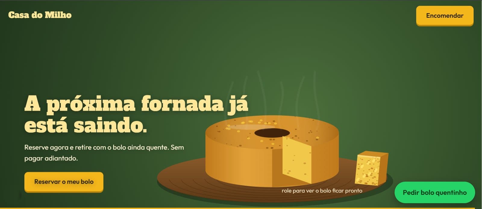 Site de Casa do Milho